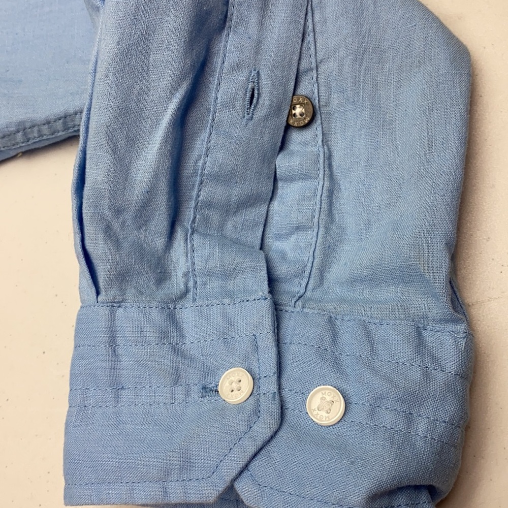 Mexx BLU Cotton/Linen Button Down, S   Winter Sale - Picture 8 of 13